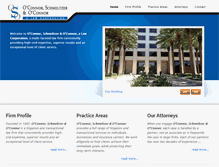 Tablet Screenshot of osolawcorp.com